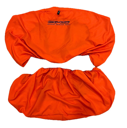 Superior Quality Aussie Made Orange AXS Universal Rear Seat Cover set