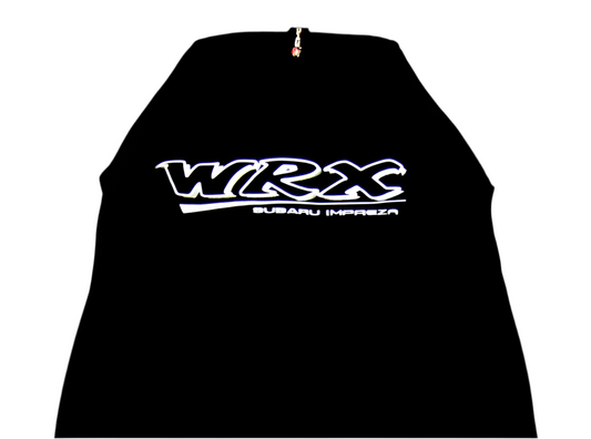 Pair Of Superior Quality Aussie Made Black WRX Throw Over Slip On Seat Covers