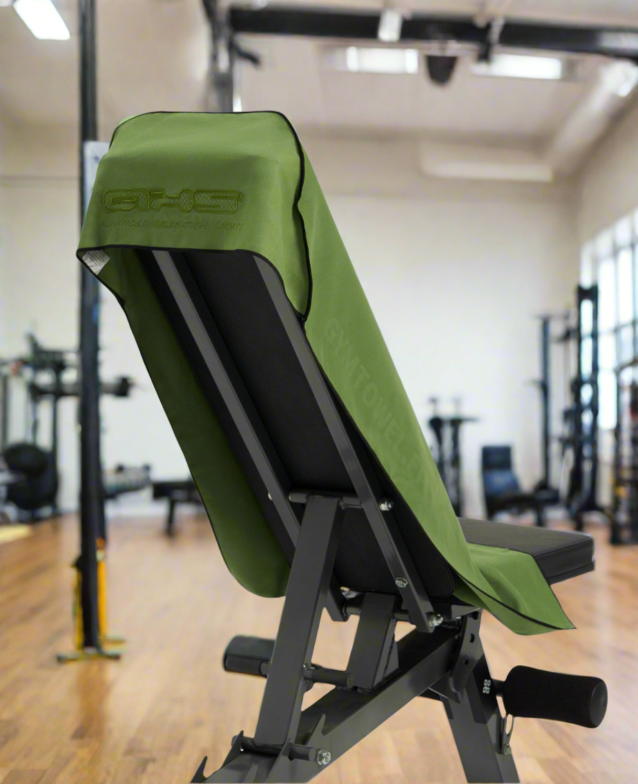 AXS Kraker Hooded Gym Towel Khaki