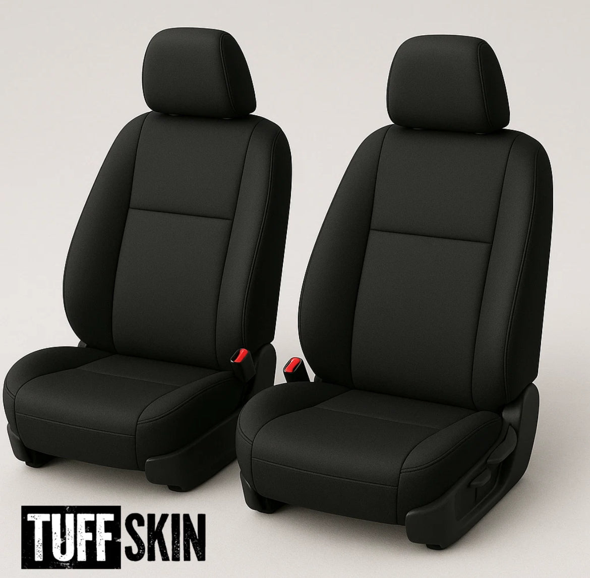 TUFF SKIN Neoprene Car Seat Covers For Toyota Hilux 06/2015 -On Front Pair New