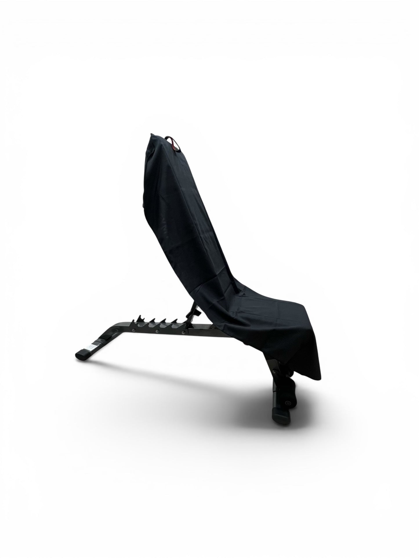 Now in Version 2.0! Black on Black AXS Pro Sports Hooded Gym bench-Beach-Car Seat Towel (XL)