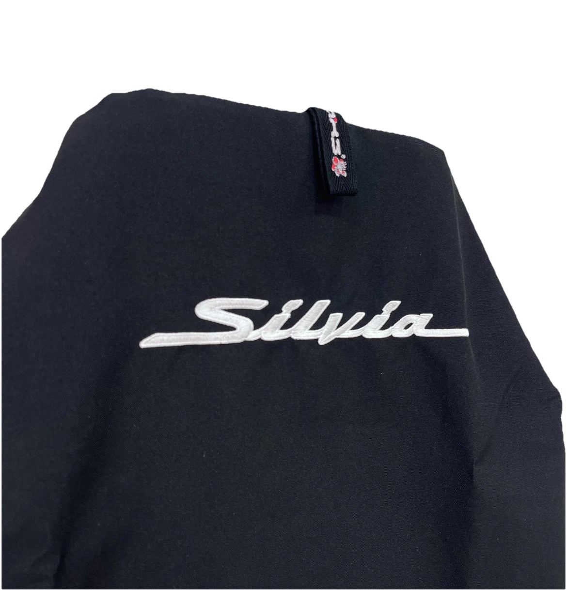 Pair Of Black SILVIA Throw Over Slip On Car Seat Covers AXS Lifetime Warranty