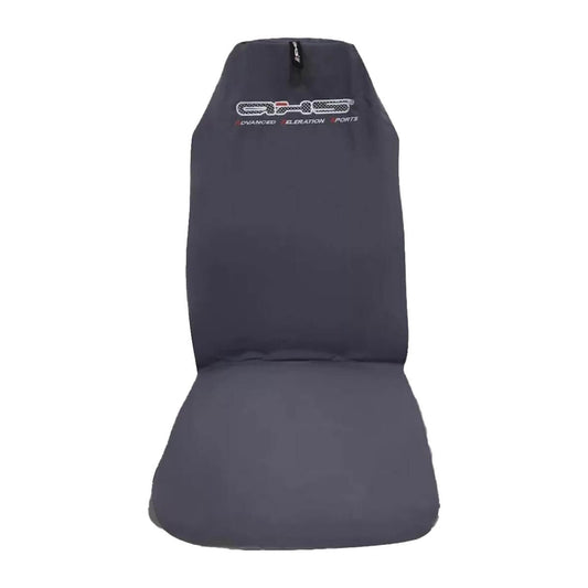 Single AXS Classic Grey Throw Over Slip On Seat Cover