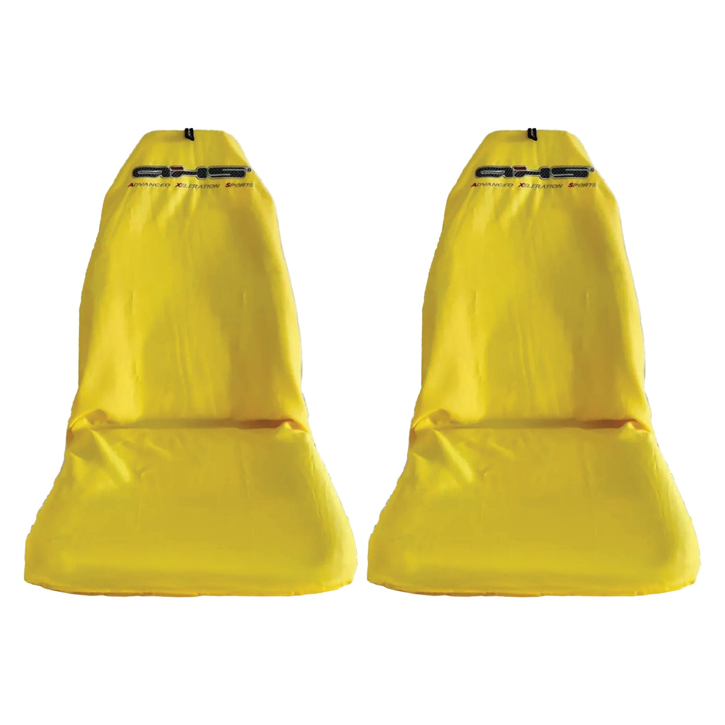 Single AXS Classic Yellow Throw Overs Throw Over Slip On Car Seat Cover