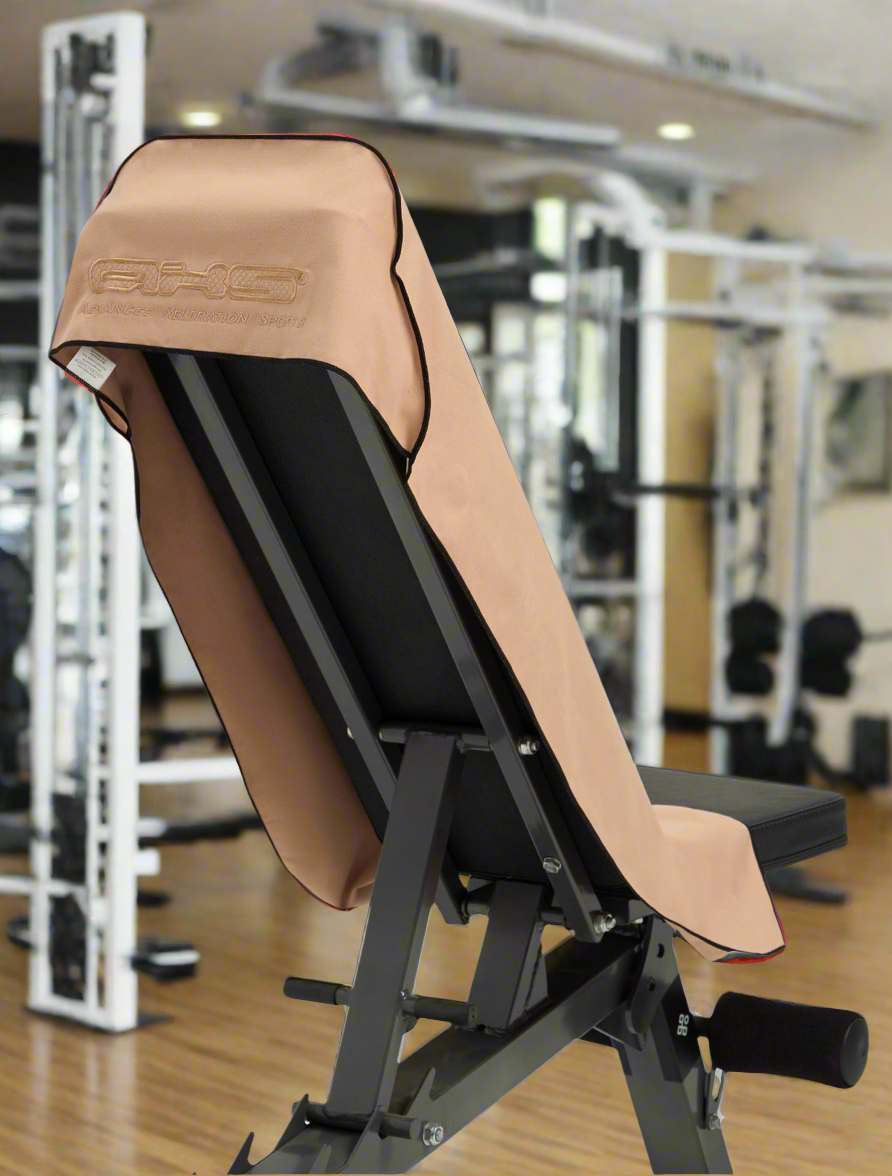 AXS Kraker Hooded Gym Towel Mocha