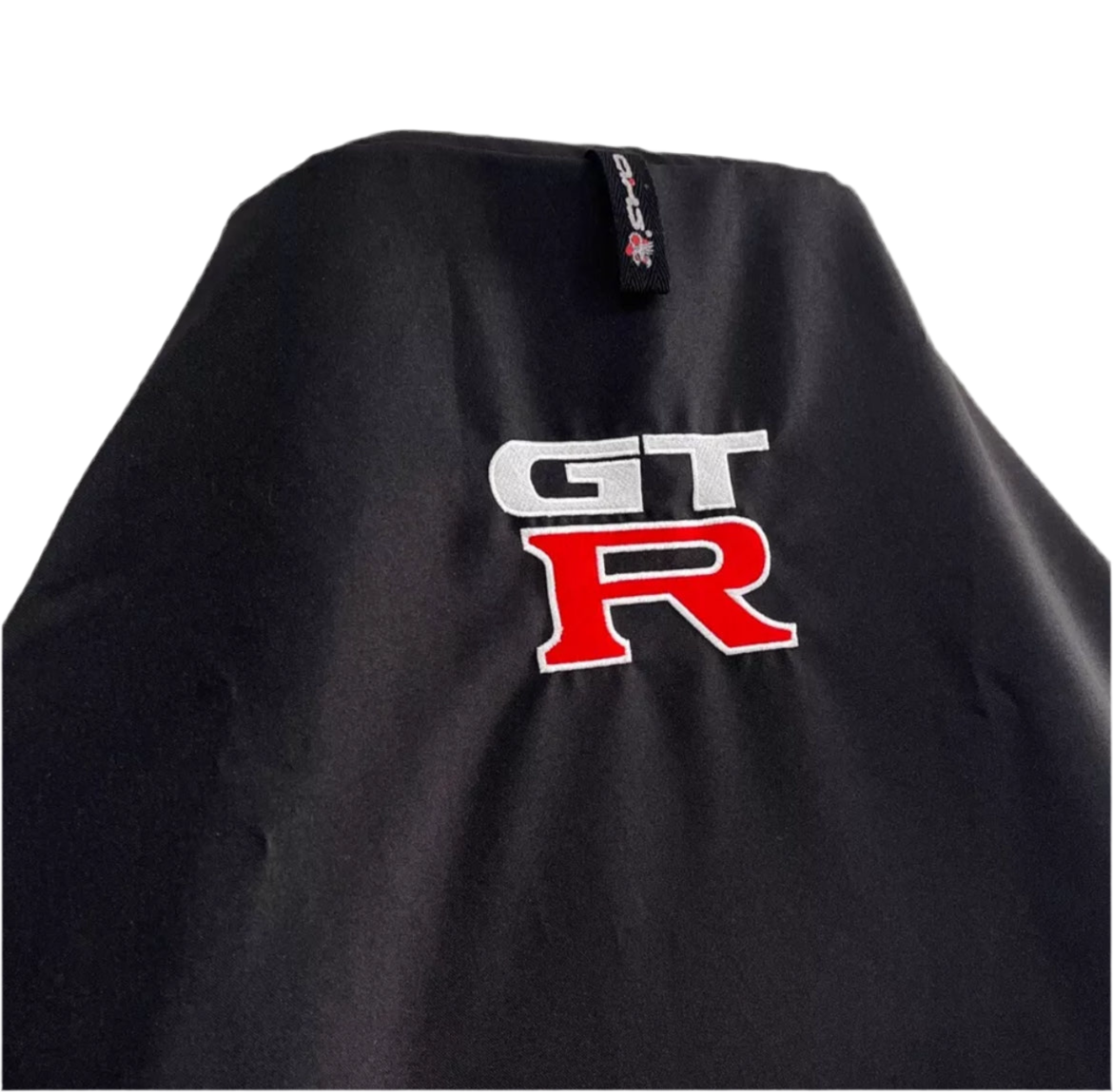 Pair Of Black NISSAN SKYLINE GTR Throw Over Slip On Car Seat Covers AXS Lifetime Warranty