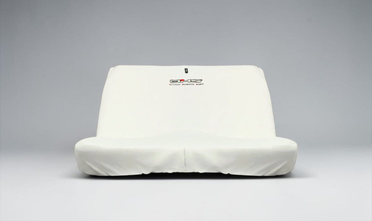 Arctic White AXS Universal 2 Piece Rear Car Seat Cover set