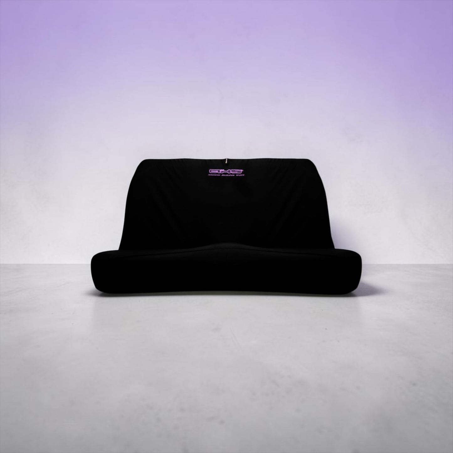 AXS Purple on Black Universal Rear Bench