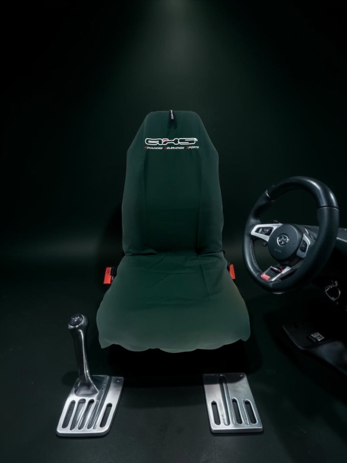 British Racing Green Universal AXS Slip-On's - Also fit Recaro & Bride Seats