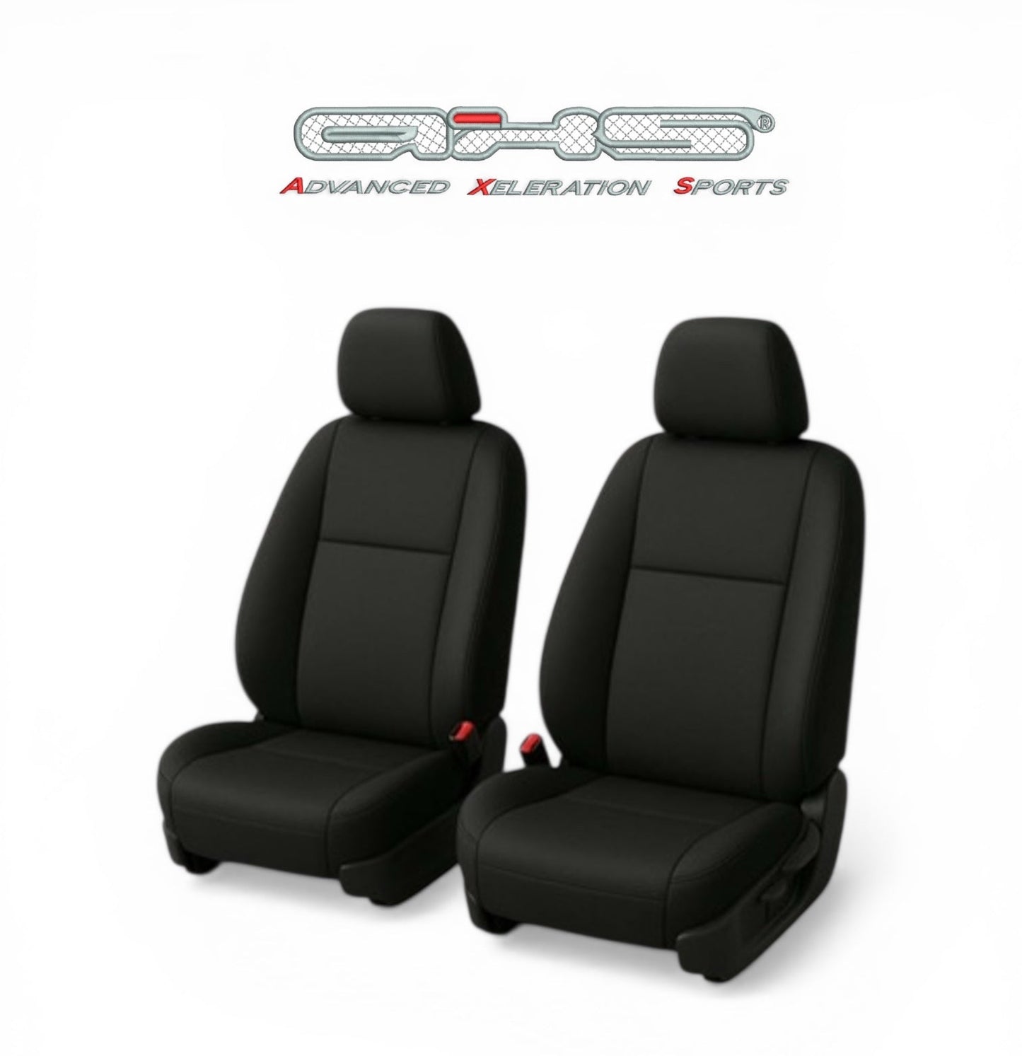 Front Pair airbag compatible AXS Neoprene Car Seat Covers Suit Toyota Landcruiser 200 Series
