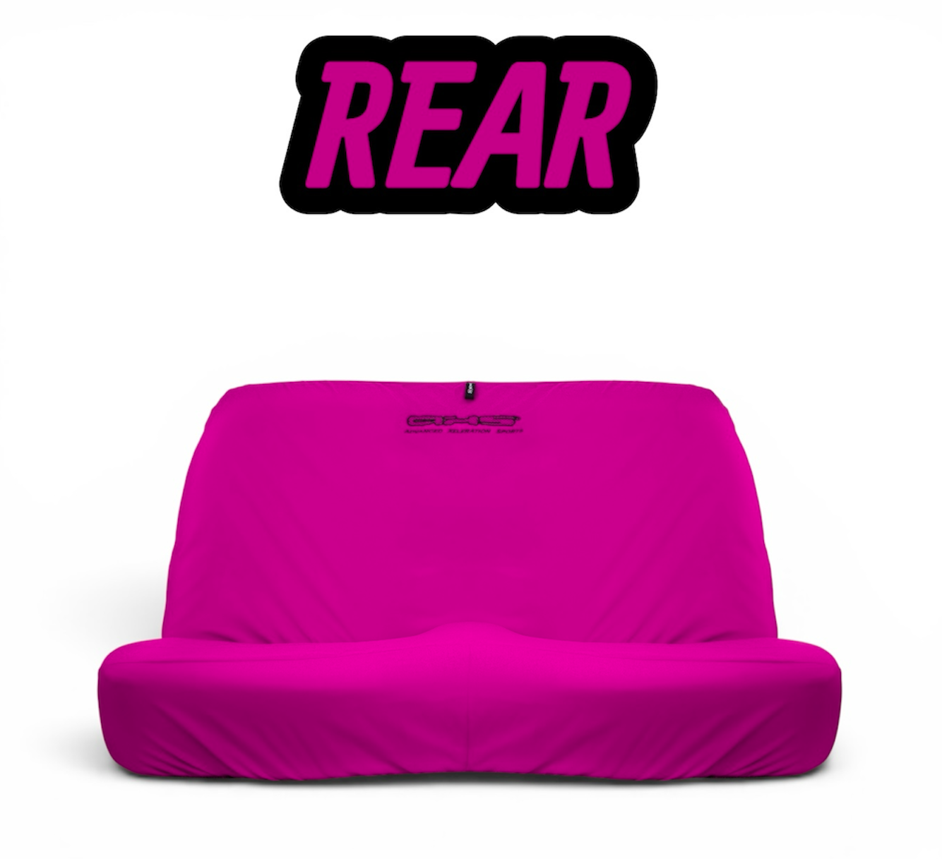 🇦🇺 Hand Made Hot Pink AXS Universal Rear Bench Car Seat Cover Set