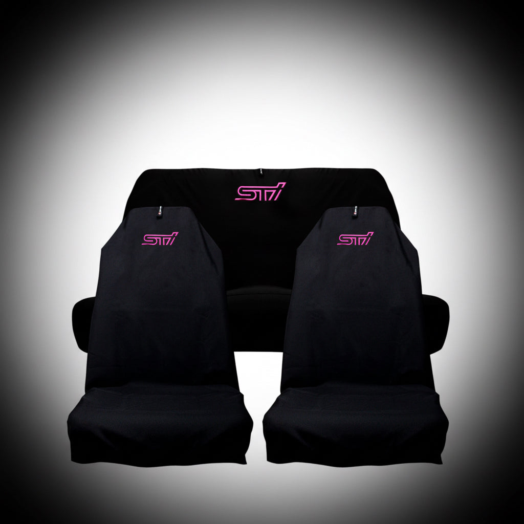 Black STI Slip On’s