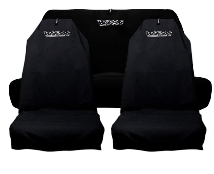 🇦🇺 Hand Made Black WRX Pro Sports Seat Covers