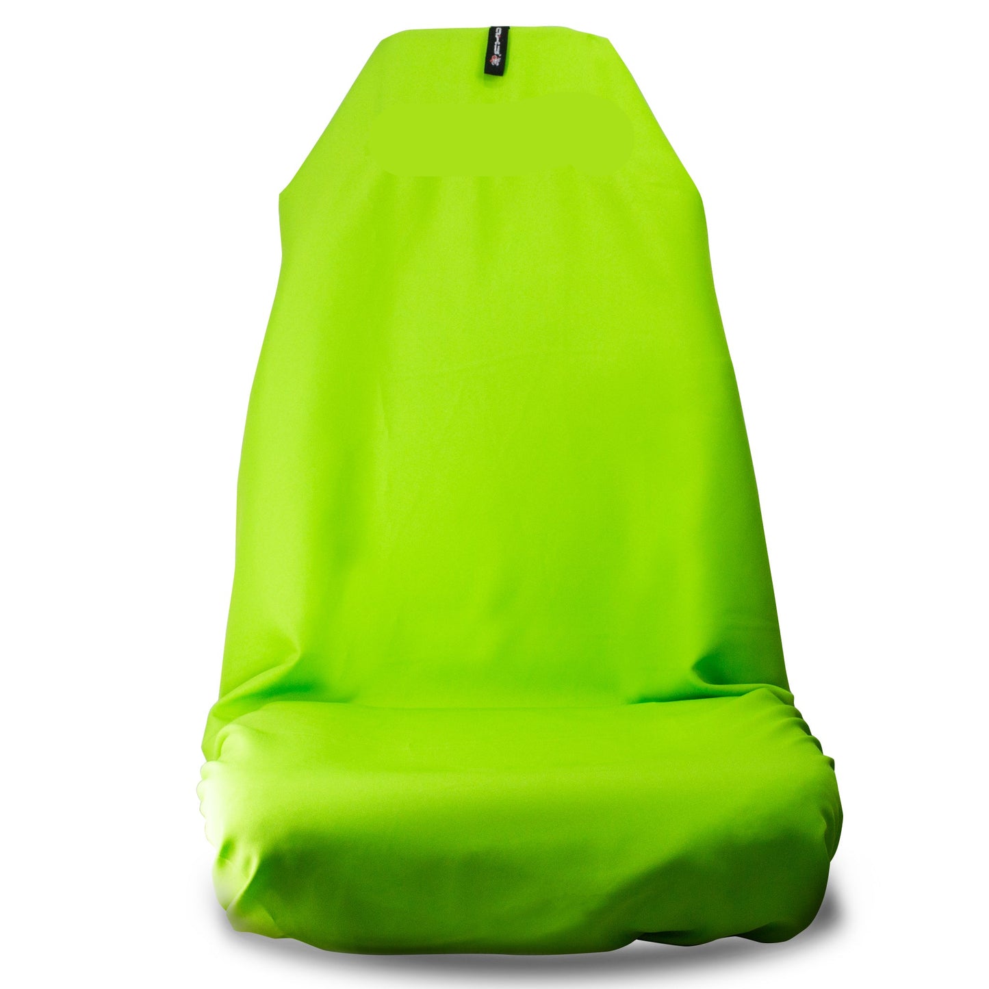 Plain Viper Green car seat cover without branding