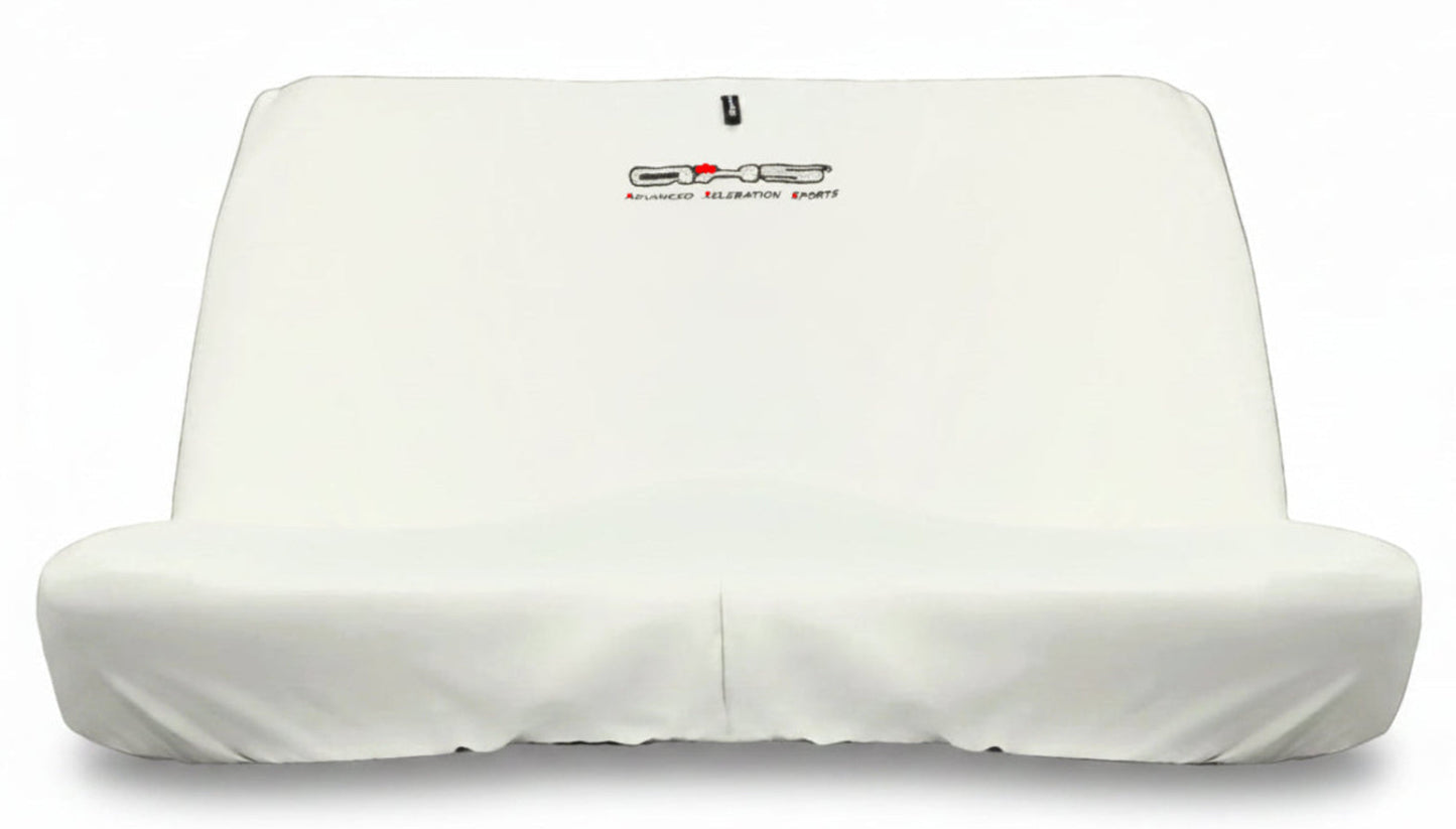 Arctic White AXS Universal 2 Piece Rear Car Seat Cover set