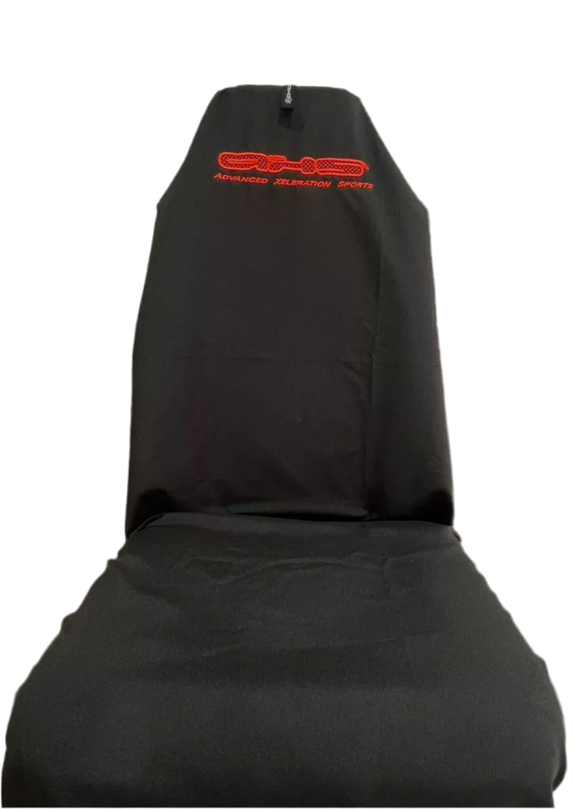 AXS Fluro Orange on Black Slip On Seat Cover