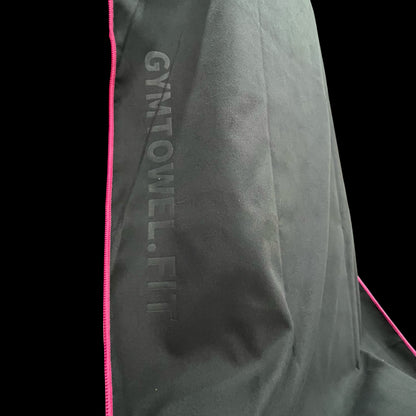 Too🔥.Version 2.0!! Hot Pink on Black AXS Pro Sports Gym bench-Beach-Car Seat Towel (Regular)