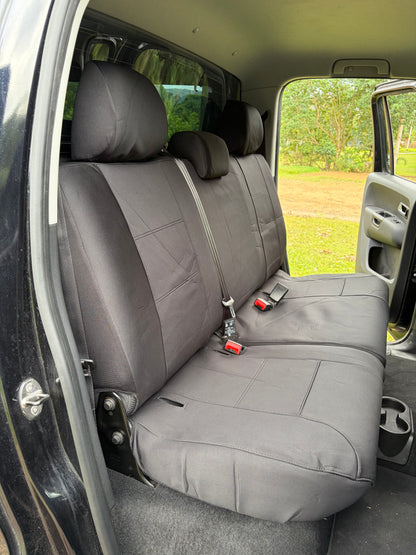Superior quality Tailor Made Black AXS Full Neoprene Seat Covers Suit 2015, 2016, 2017, 2018 VW Amarok 550 Highline