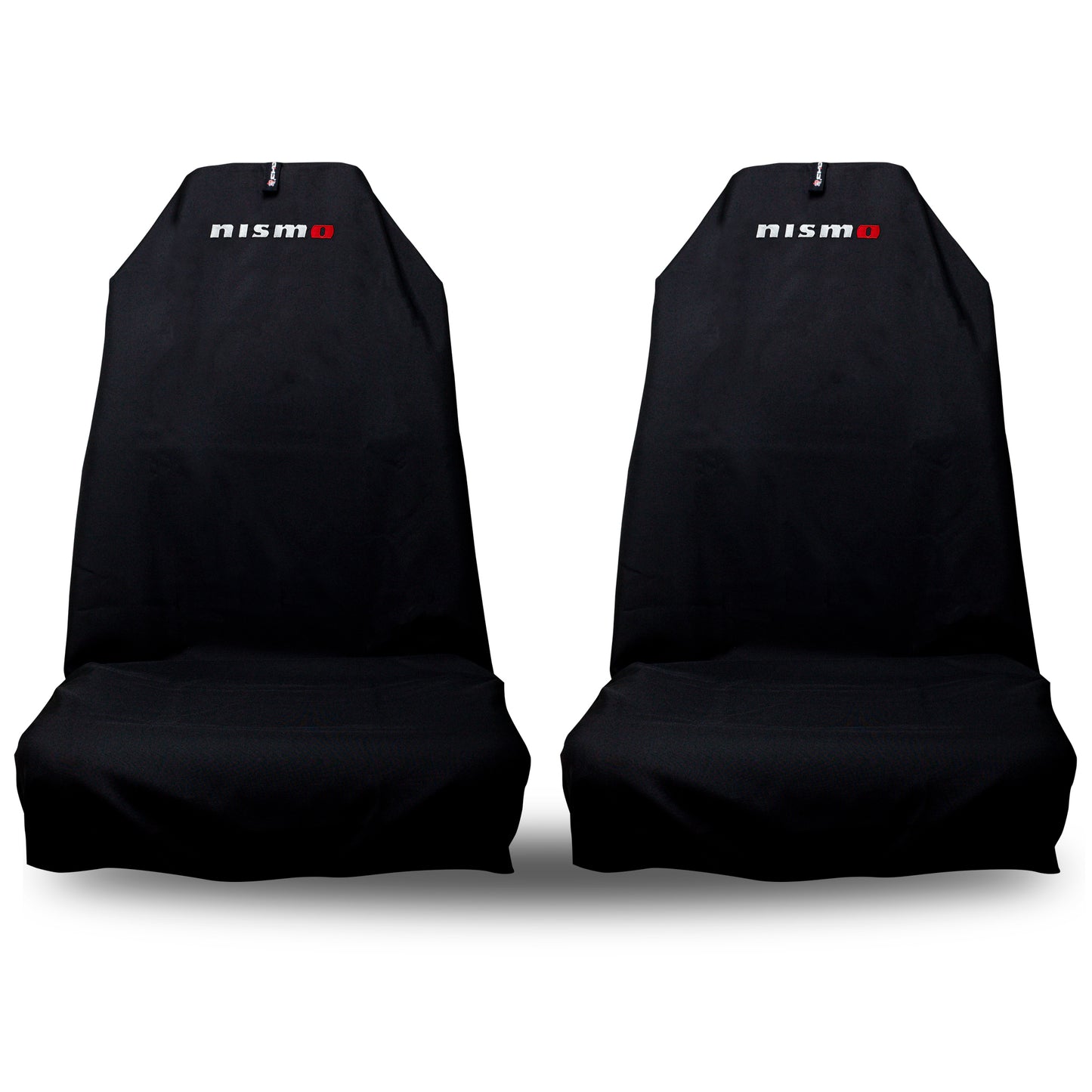 Pair Superior Black Slip On Seat Covers Fit Recaro Style Nismo Seats 🇦🇺