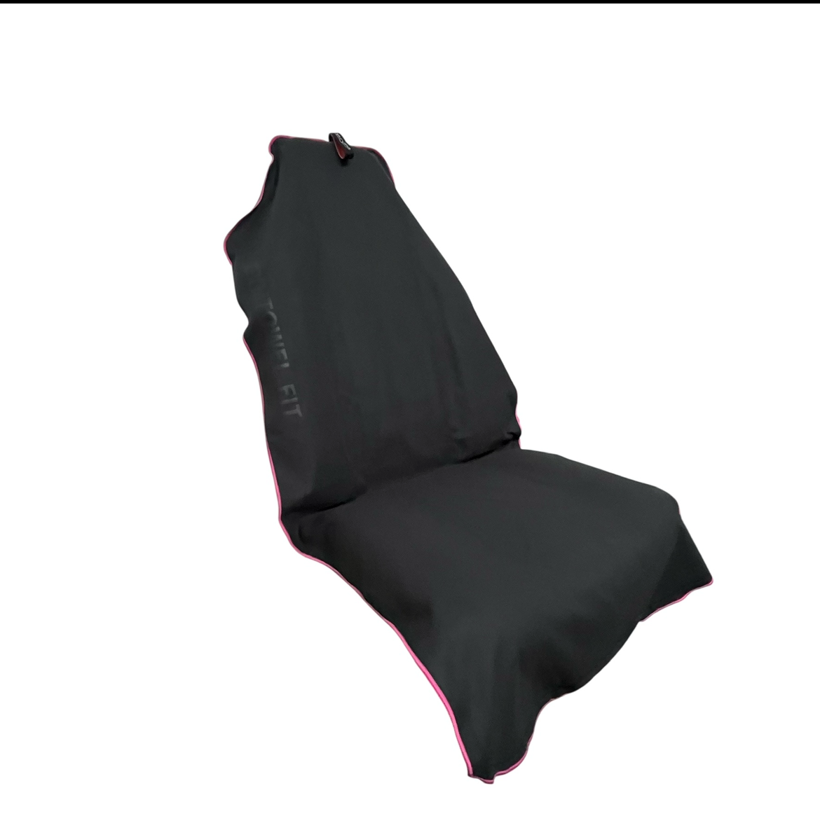 (L) Purple on Black AXS Towel Gym-Beach-Car