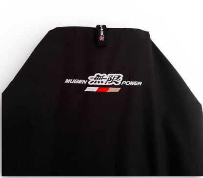 🇦🇺 Pair Hand Made Black MUGEN Pro Sports Recaro & Bucket Seat Covers