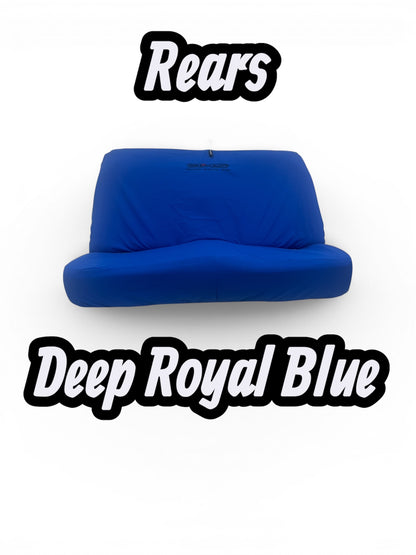 🇦🇺 Hand Made Deep Royal Blue AXS Universal Rear Car Seat Cover Set