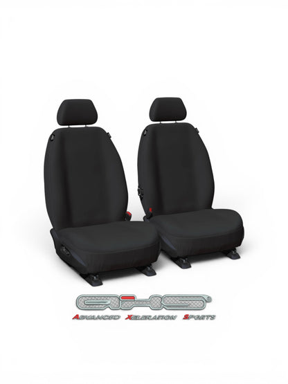 Universal Black Canvas AXS Car Seat Covers