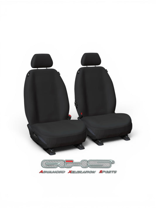 Universal Black Canvas AXS Car Seat Covers