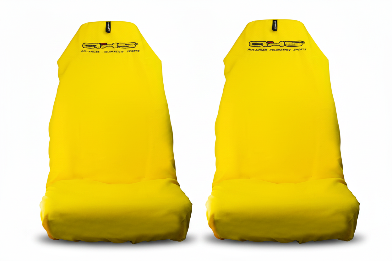 🇦🇺 Hand Made Classic Yellow AXS Pro Sports Slip On Seat Covers
