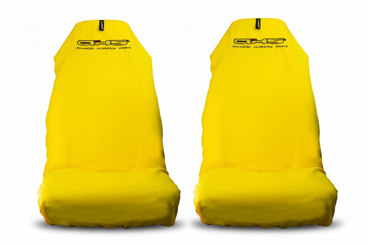 🇦🇺 Hand Made Classic Yellow AXS Pro Sports Slip On Seat Covers