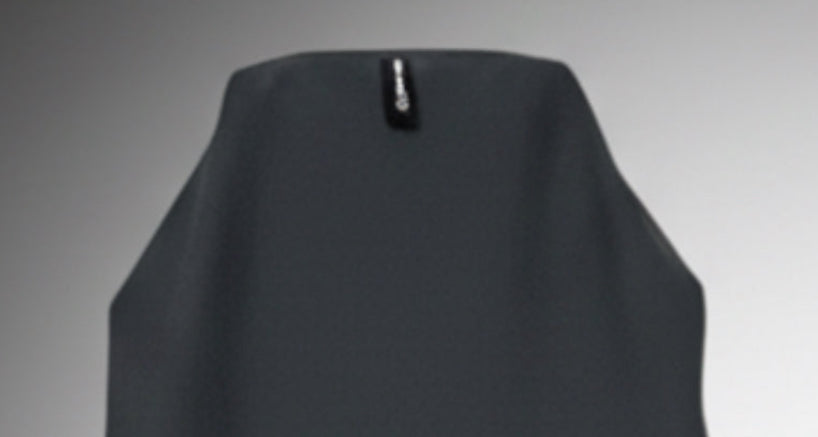 PLAIN CLASSIC GREY UNIVERSAL AXS SLIP-ON'S - ALSO FIT RECARO & BRIDE SEATS