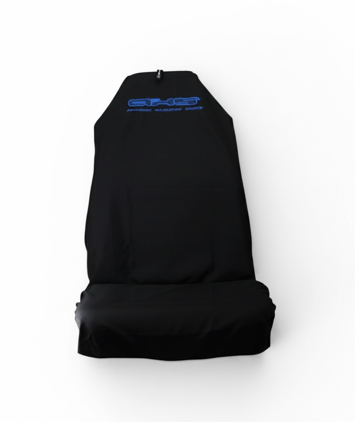 🇦🇺 Hand Made Fluro Blue on Black AXS Slip-on Pro Sports Seat Covers