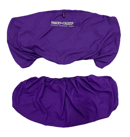 Superior Quality Aussie Made AXS Deep Purple Universal Rear Throw Over Car Seat Cover Set