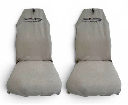 🇦🇺 Hand Made Textured Mocha AXS Pro Sports Slip On Seat Covers