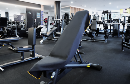 Best Seller! V 2.0 Gold on Black AXS Pro Gym bench-Beach-Car Seat Towel (L)