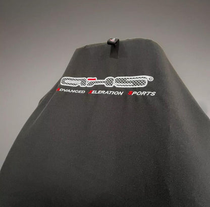 AXS Classic Black Slip On Seat Cover