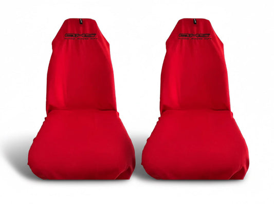 Black on Red AXS Pro Sports Seat Cover/s