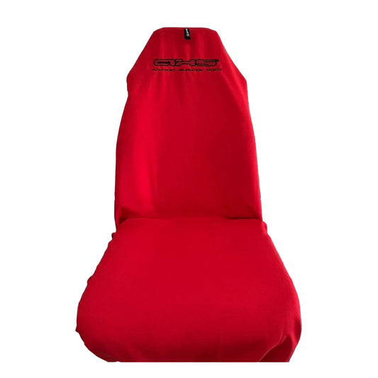 AXS Classic Red & Black Logo Slip On Seat Cover