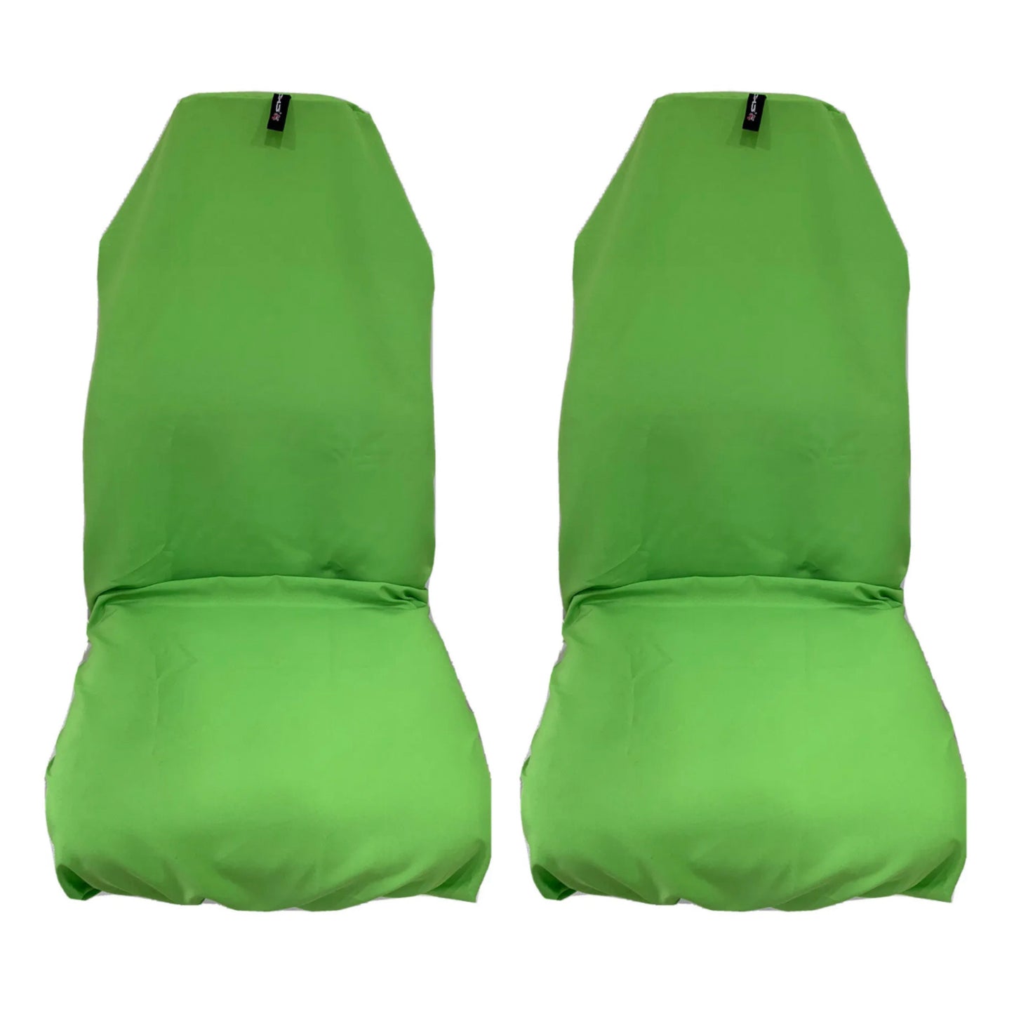 AXS Green Plain Slip On Seat Cover