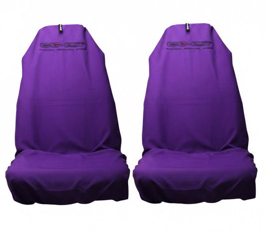 🇦🇺 Hand Made Deep Purple AXS Pro Sports Slip On Seat Covers