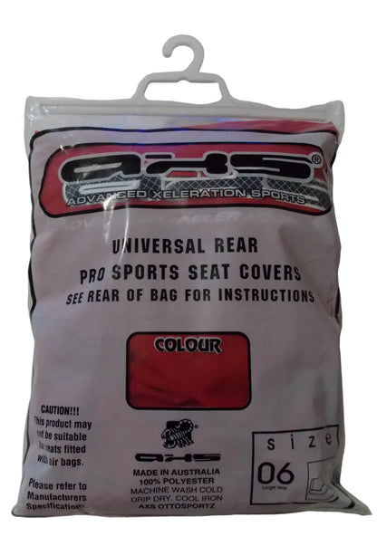 Red AXS Universal Car Seat Covers…Save 10 sale now on!!
