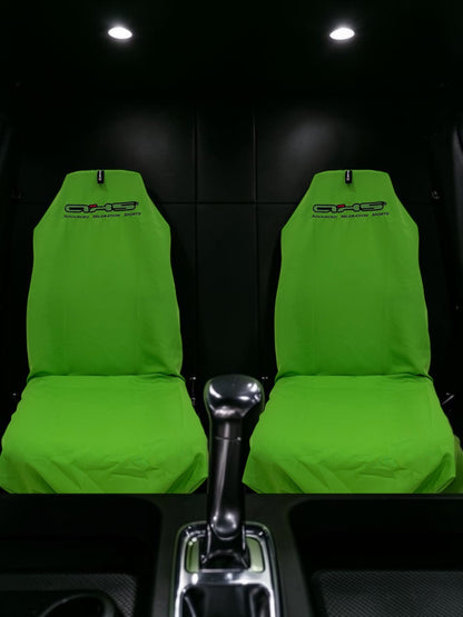 Kermit Green Universal AXS Slip-On's - Also fit Recaro & Bride Seats