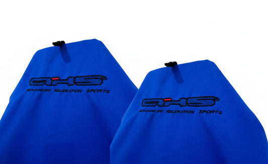 🇦🇺 Hand Made Royal Blue AXS Pro Sports Slip On Seat Covers