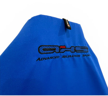 🇦🇺 Hand Made Royal Blue Genuine AXS Pro Sports Slip On Car Seat Covers