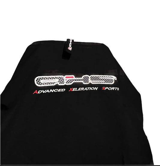 Single Classic AXS Black Throw Over Slip On Seat Cover