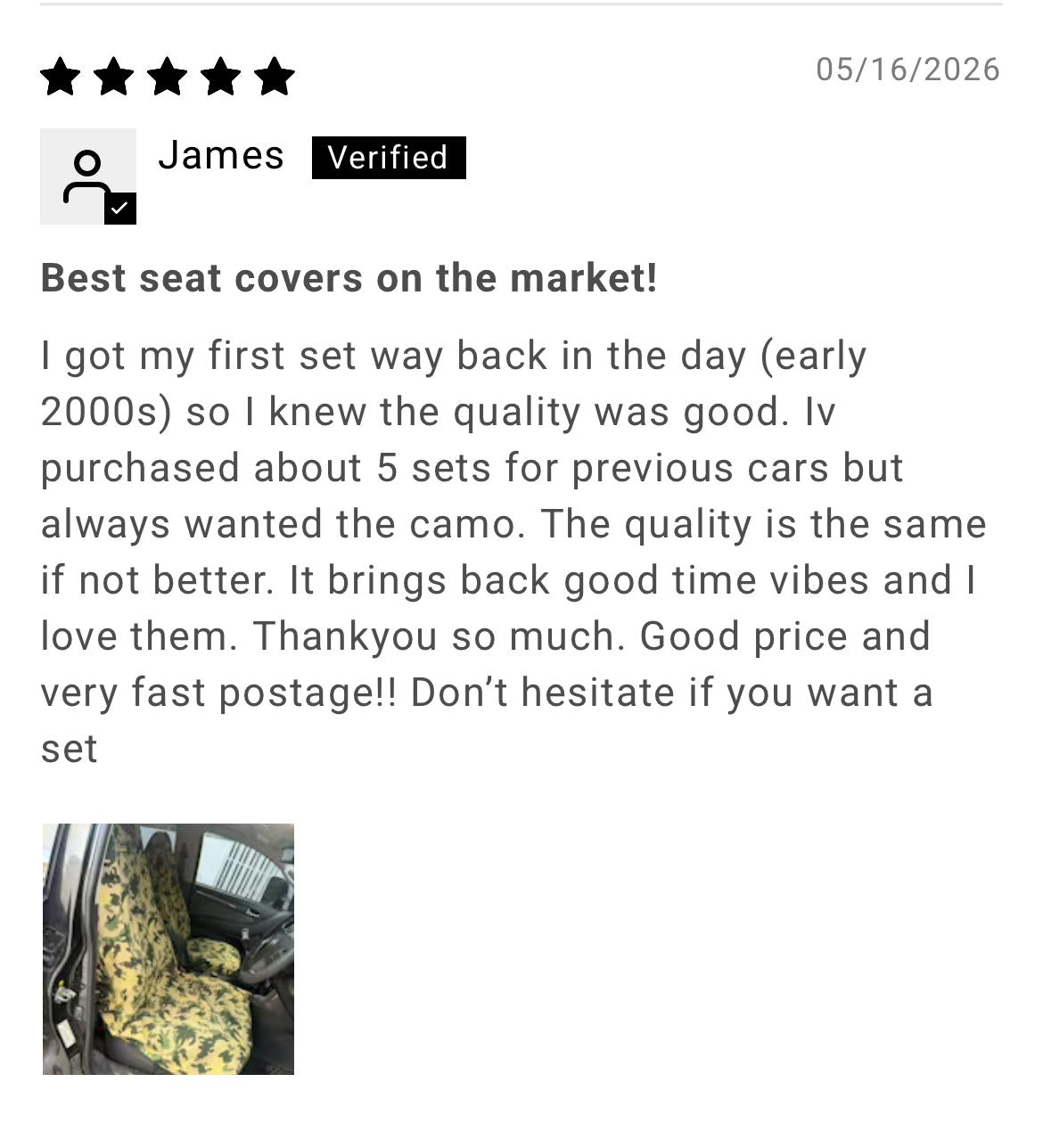 🇦🇺 Hand Made Camouflage Classic AXS Pro Sports Slip On Seat Covers 🇦🇺