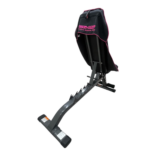 Too🔥.Version 2.0! Hot Pink on Black AXS Pro Sports Gym bench-Beach-Car Seat Towel (R)