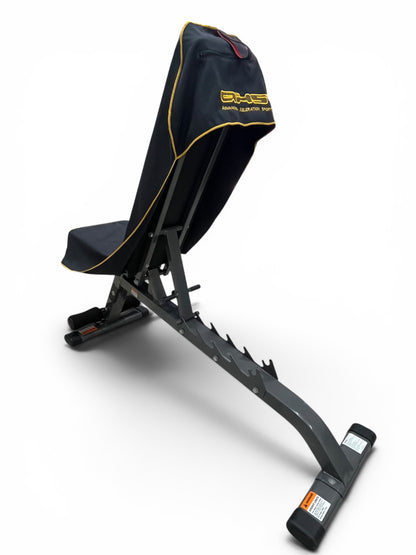 Best Seller! V 2.0 Gold on Black AXS Pro Gym bench-Beach-Car Seat Towel (L)