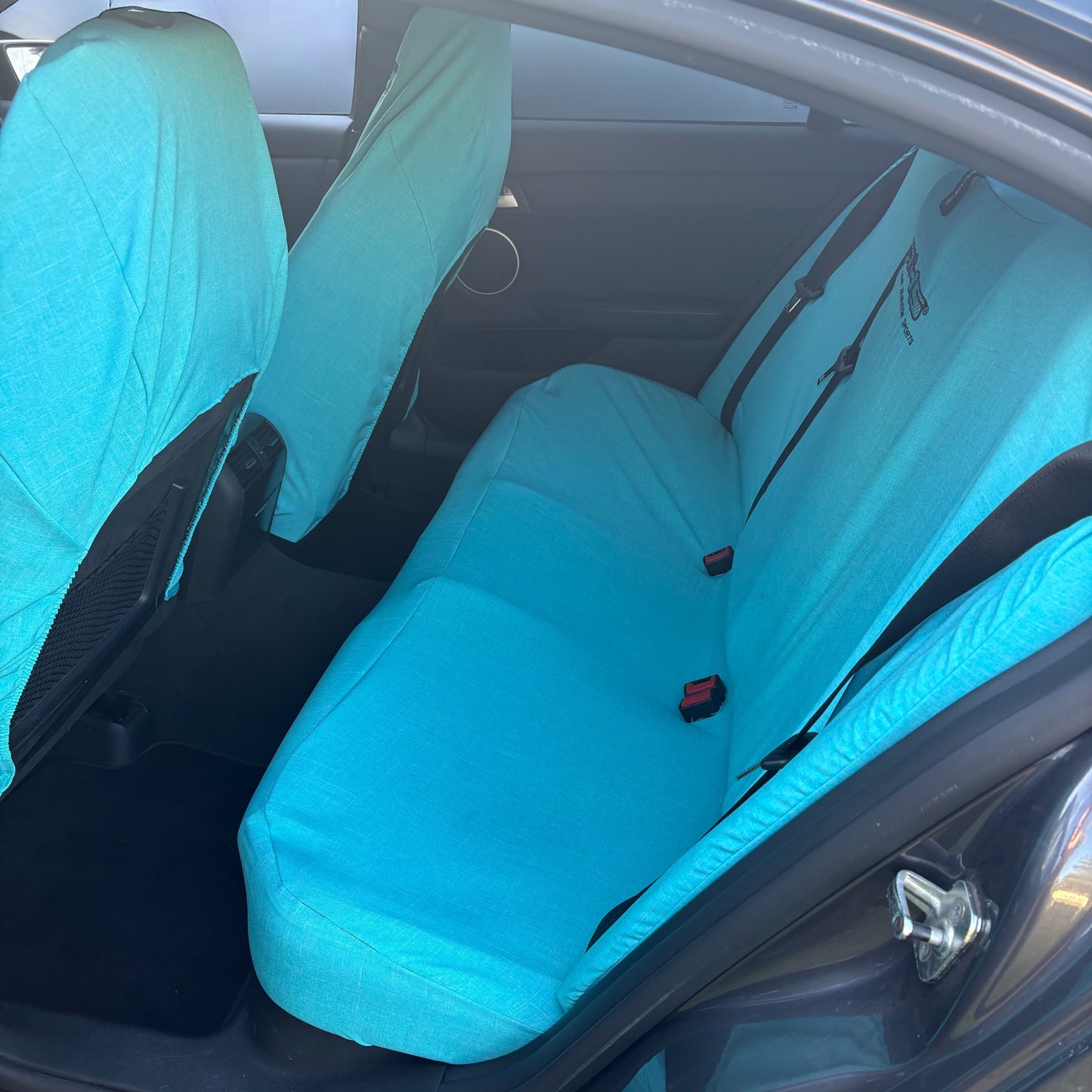 TIFFANY Blue AXS Universal Rear Car Seat Cover Set 🇦🇺