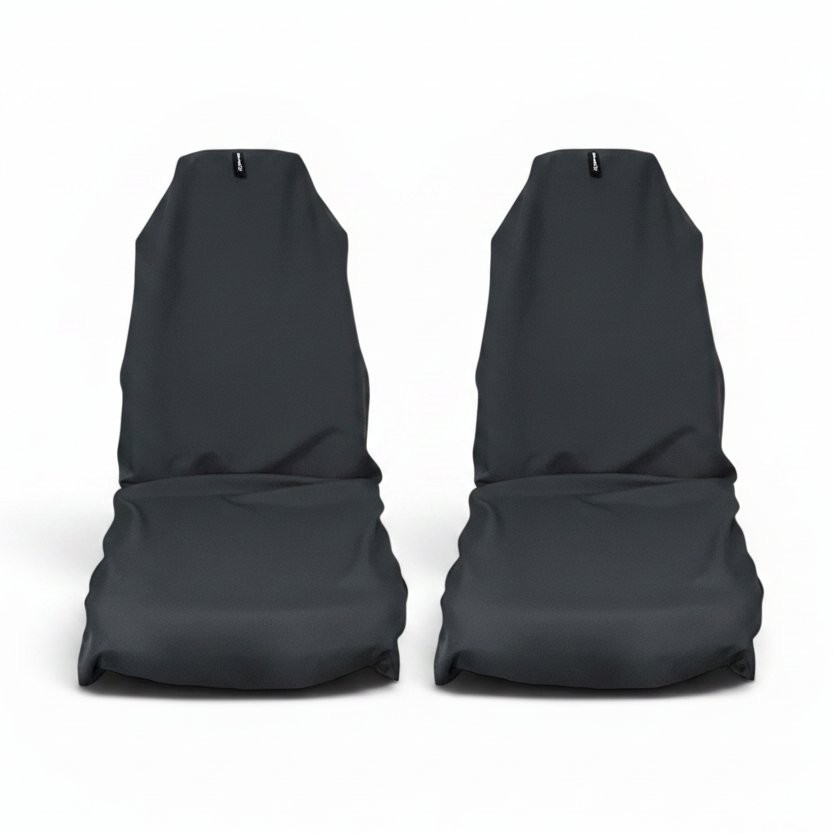 🇦🇺 Hand Made Pair AXS Classic Plain Grey AXS Pro sports slip on seat covers